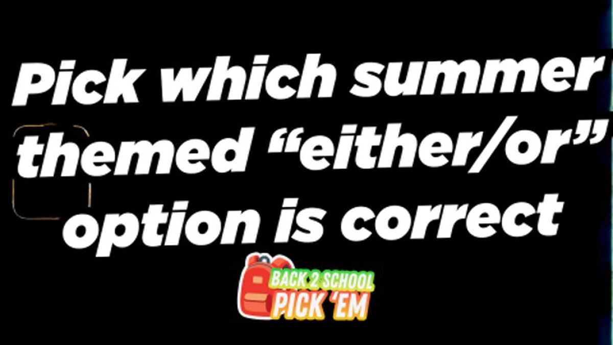 Pick 'Em - Back 2 School image number null